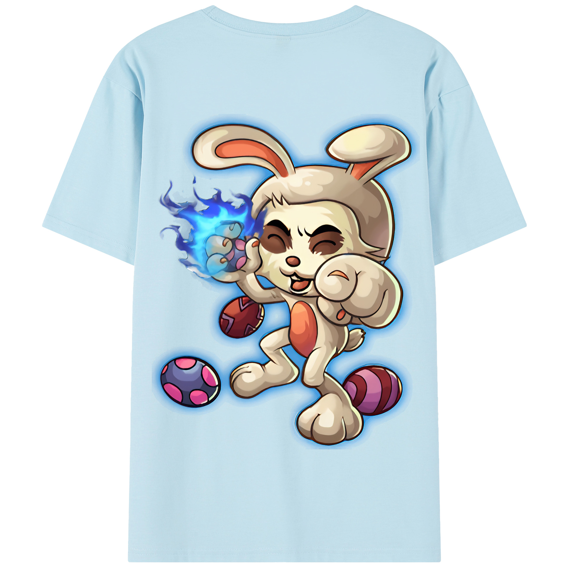 リーグ・オブ・レジェンド League of Legends LOL 綿100％半袖Tシャツ（背面プリント）